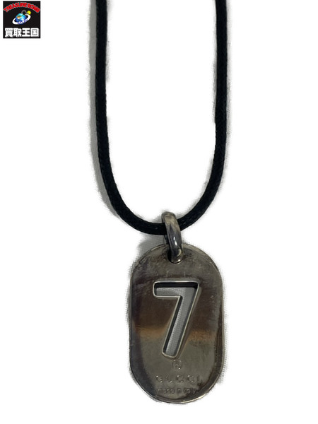 アクセサリー GUCCI ７プレートネックレス