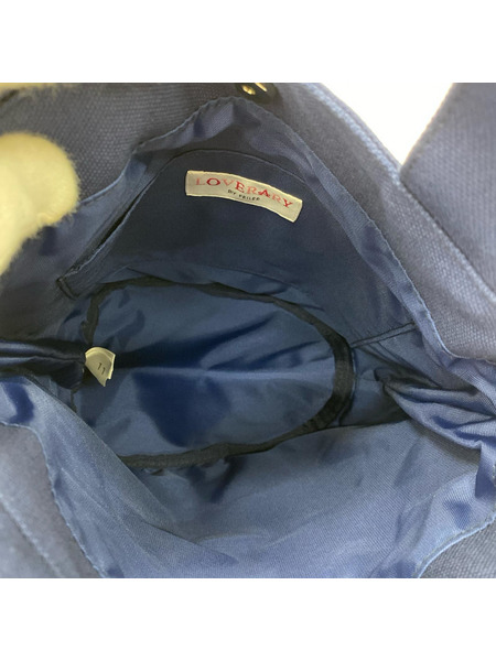 トートバッグ フェイラー ネイビー