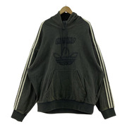 adidas Avavav SHOULDERLESS HOODIE パーカー M グレー JP4849