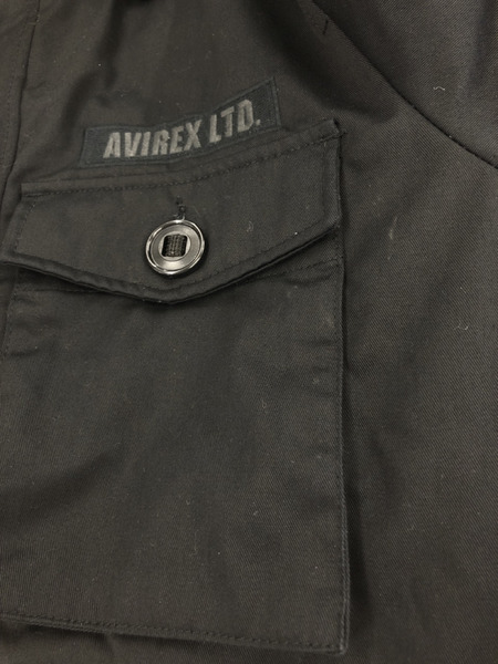 AVIREX N-1 ミリタリージャケット 黒(XL)[値下]