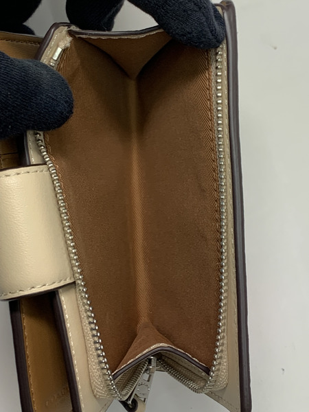 COACH  ミディアム コーナー ジップ ウォレット・フローラル プリント 本体のみ コーチ 財布 二つ折り財布 ミディアムウォレット 花柄