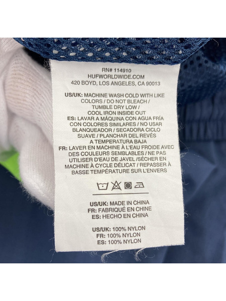 HUF ナイロンカーゴパンツ ネイビー