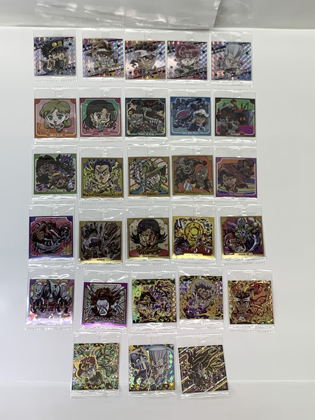 にふぉるめーしょん ジョジョ シールウエハース スターダストクルセイダース Part1 全28種セット 未開封 ジョジョの奇妙な冒険 Part3 第3部 コンプリートセット コンプセット 