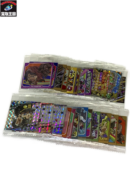 にふぉるめーしょん ジョジョ シールウエハース スターダストクルセイダース Part1 全28種セット 未開封 ジョジョの奇妙な冒険 Part3 第3部 コンプリートセット コンプセット 