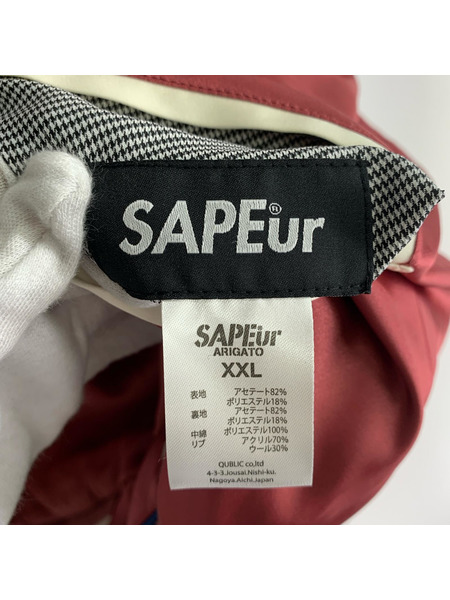 SAPeur SNVG REVERSIBLE SOUVENIR JACKET リバーシブルスカジャン XXL
