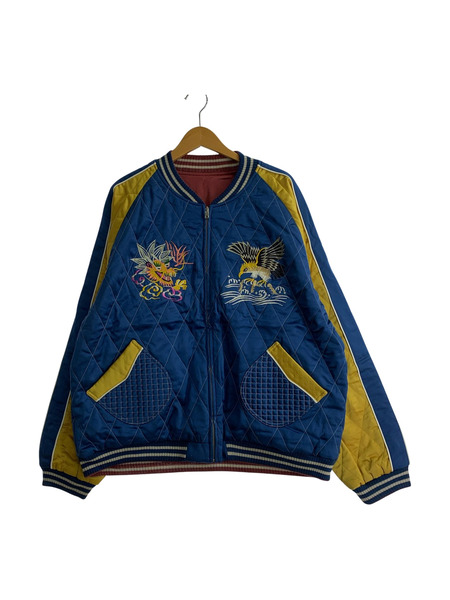 SAPeur SNVG REVERSIBLE SOUVENIR JACKET リバーシブルスカジャン XXL