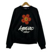 KENZO Futura 2000 クラシック フラワープリントスウェット M ブラック