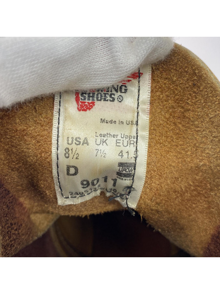 RED WING ブーツ 9011 USA製 BECKMAN 26.0cm[値下]