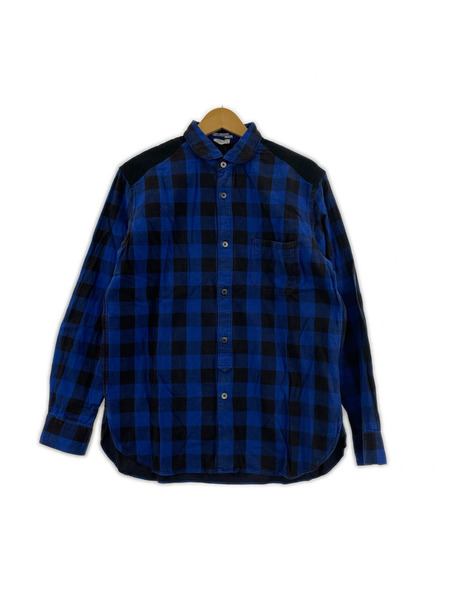 JUNYA WATANABE COMME des GARCONS MAN エルボーパッチ ブロックチェック S