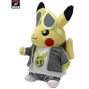 ポケモン ポケセン ボスごっこピカチュウS RR ぬいぐるみ (グズマ/スカル団) 本体のみ ダメージあり Pokémon ポケットモンスター ポケモンセンター限定