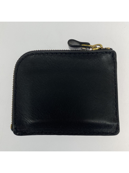 HERZ 小銭入レ・コインケース KK-38-BK L字ファスナーミニ財布 BLK[値下]