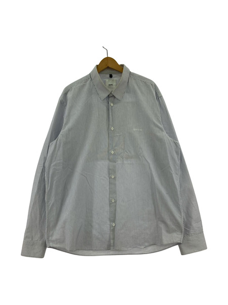 OAMC 長袖シャツ 胸刺繍 バックデザイン ストライプシャツ[値下]