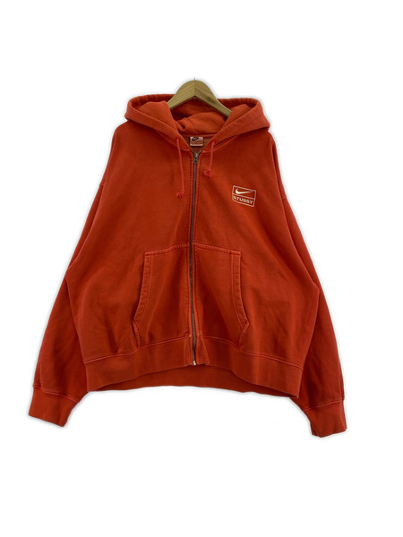 NIKE パーカー(ジップアップ) Full-Zip Pigment Dyed Fleece Hoodie