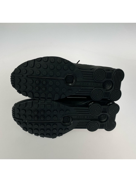 NIKE スニーカー Shox R4 ブラック (27.5cm)