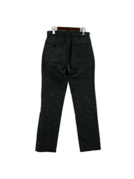 SUGAR CANEFICTION ROMANCE 9oz. BLACK COVERT TROUSERS/30x30