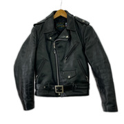 schott ライダース ホースハイド ダブル ライダースジャケット 黒 34[値下]