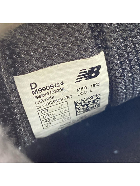 NEW BALANCE スニーカー M990SG4 27.0cm