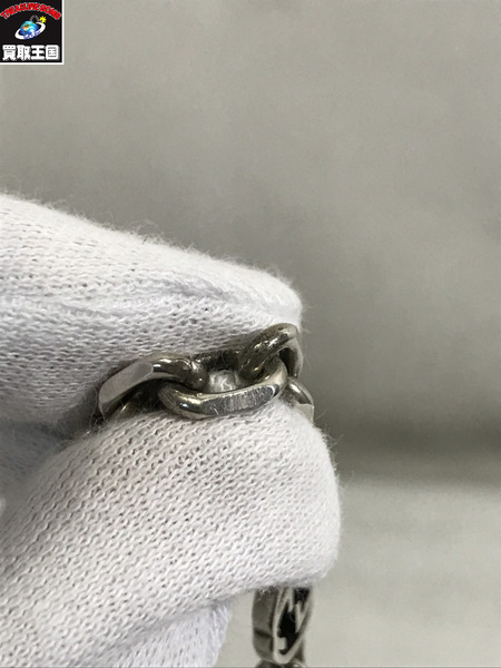 GICCI インターロッキング　チェーンブレスレット