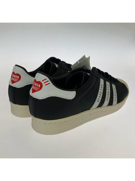 adidas SUPERSTAR 80S HUMAN MADE FY0729 黒 (27.5)