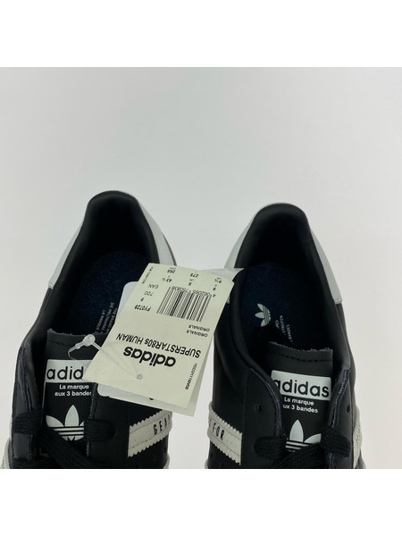 adidas SUPERSTAR 80S HUMAN MADE FY0729 黒 (27.5)