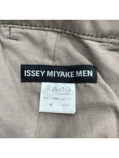 ISSEY MIYAKE MEN 05ss パラシュートパンツ カーキ サイズ2 ME51FF052