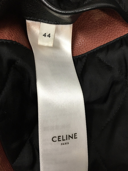 ラグ衣料その他 22AW エディ期 オールレザースタジャン 44 ブラウン