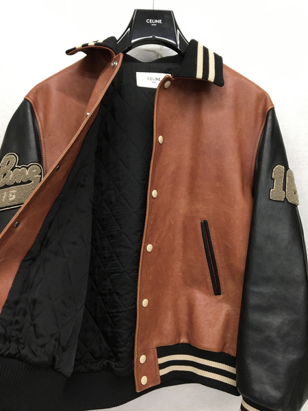 ラグ衣料その他 22AW エディ期 オールレザースタジャン 44 ブラウン