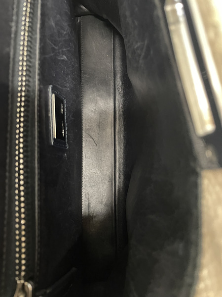 FENDI パイソン ピーカブー 2WAYバッグ ベージュ[値下]
