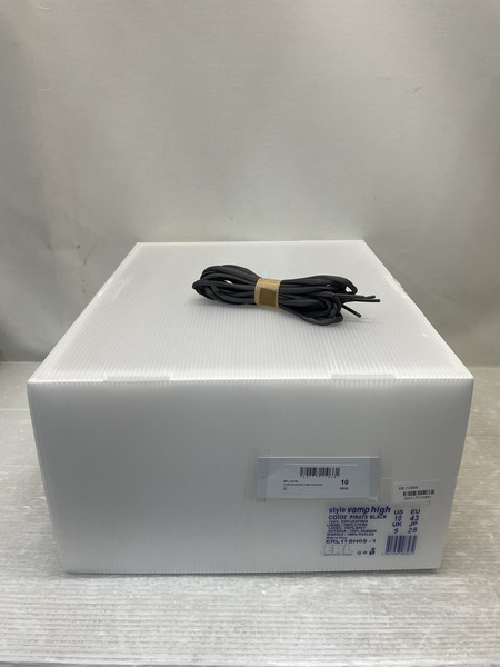 ERL VAMP HIGH PIRATE BLK スニーカー US10 黒
