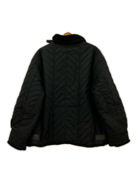 Name. ダウンジャケット 21AW 裏ボア キルティングジャケット ブラック[値下]