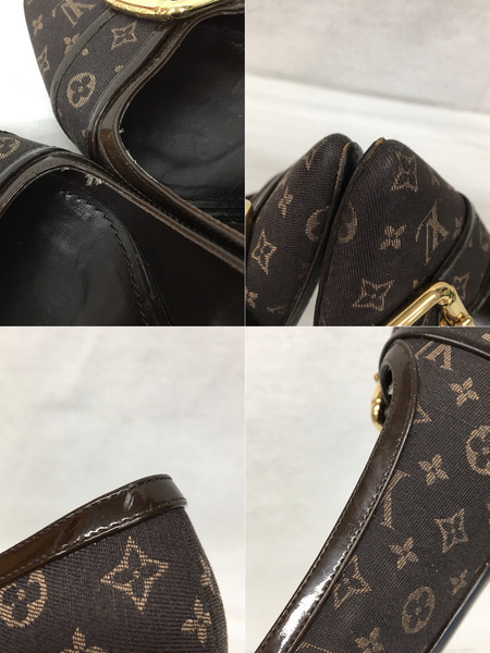 LOUIS VUITTON　靴 モノグラム・ミニ/ベルテッドパンプス/39/NQ1006