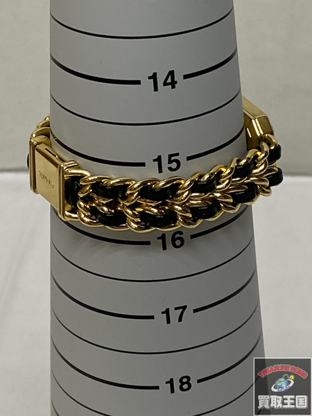 レディースQZ CHANEL プルミエール QZ LH0001 レザーベルト社外