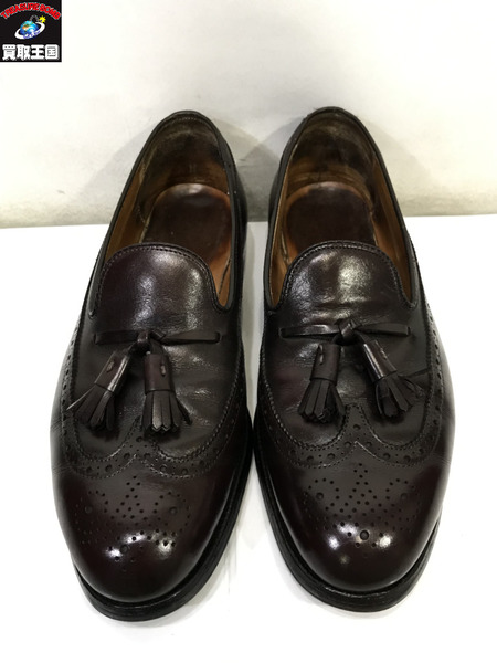 ALDEN×International Gallery BEAMS ロングウィングタッセルローファ/27cm/茶/ブラウン/オールデン/インターナショナルギャラリー ビームス/メンズ/靴/シューズ[値下]