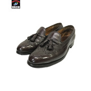 ALDEN×International Gallery BEAMS ロングウィングタッセルローファ/27cm/茶/ブラウン/オールデン/インターナショナルギャラリー ビームス/メンズ/靴/シューズ