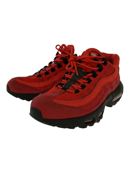 NIKE スニーカー AIR MAX95 27cm 赤