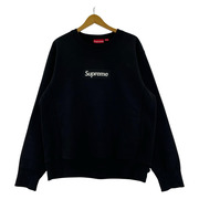 Supreme スウェット・トレーナー Box Logo Crew Neck ブラック