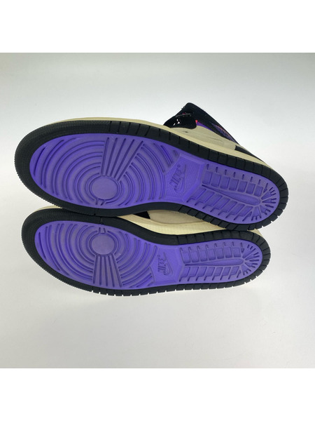 NIKE スニーカー AIR JORDAN 1 ZOOM AIR CMFT PSG(27.5)