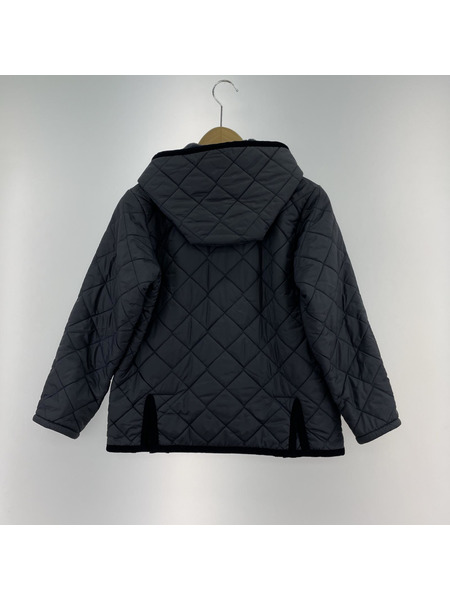 LAVENHAM ダウンジャケット キルティング 紺（L)