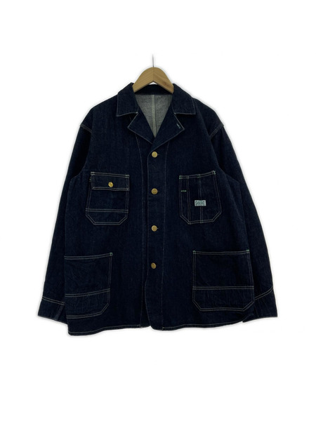 デニムジャケット Subculture SC COVERALL INDIGO (2)