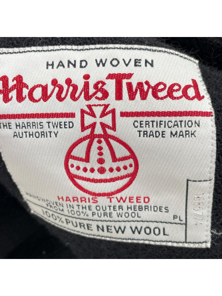 MARGARET HOWELL Harris Tweed テーラードジャケット (S) 黒