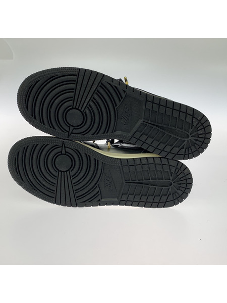 NIKE スニーカー Nike GS Air Jordan 1 Mid SE 24.5cm