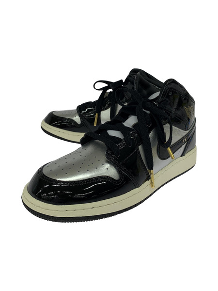 NIKE スニーカー Nike GS Air Jordan 1 Mid SE 24.5cm