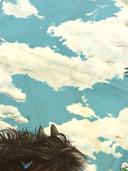 HERMES THE PONNY EXPRESS スカーフ