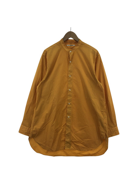 MAATEE＆SONS seaisland cotton garment dyed バンドカラーシャツ 3[値下]