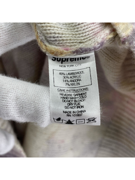 Supreme Printed Floral Angora Swerter M 19ss