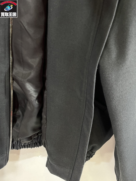 JOHN Black Spread Collar Jacket M