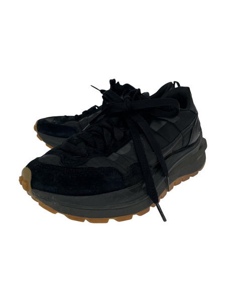 NIKE スニーカー sacai/VAPOR WAFFLE/黒/26cm