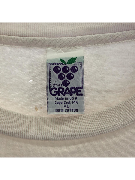 90S GRAPE フラワープリント 白 XL[値下]