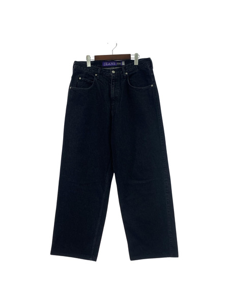 SEDAN ALL-PURPOSE 24AW OG Logo Classic Fit Jeans ブラックデニム