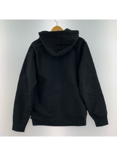 Supreme パーカー Perforated Leather Hooded Sweatsshirt(M)